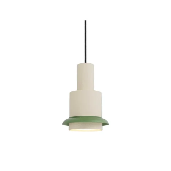DCW - Chaumont Pendelleuchte Ø15xH22 White/Green