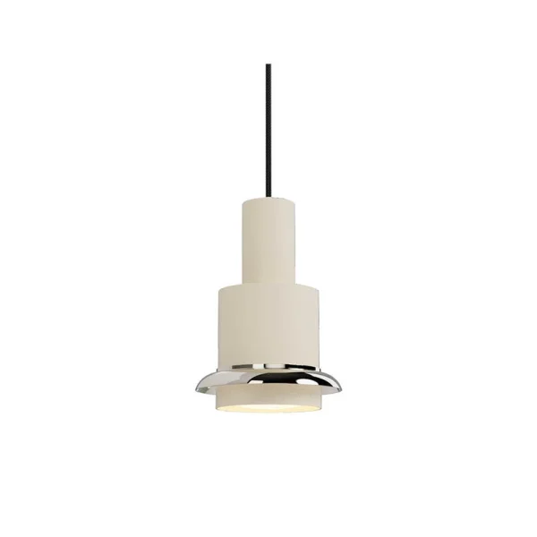 DCW - Chaumont Pendelleuchte Ø15xH22 White/Nickel