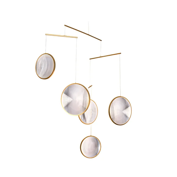 DCW - Focus 5 Pendelleuchte Gold