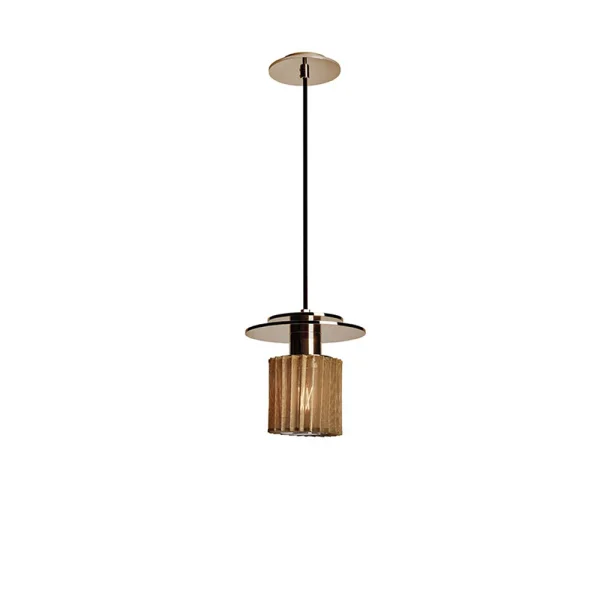 DCW - In The Sun 190 Pendelleuchte Gold/Gold
