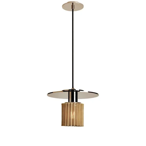 DCW - In The Sun 270 Pendelleuchte Gold/Gold
