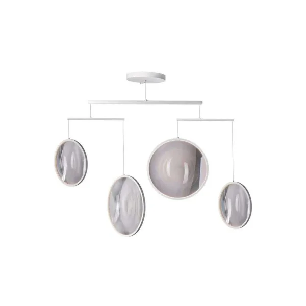 DCWéditions - Focus 4 Pendelleuchte White DCW