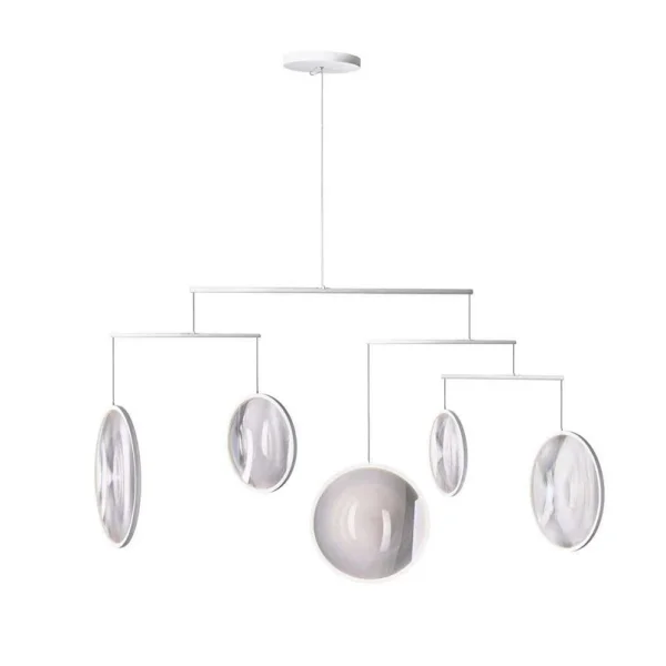 DCWéditions - Focus 5 Pendelleuchte White DCW