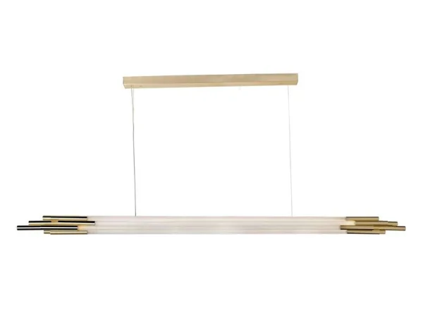 DCWéditions - Org Pendelleuchte Horizontal 2000 Gold DCW