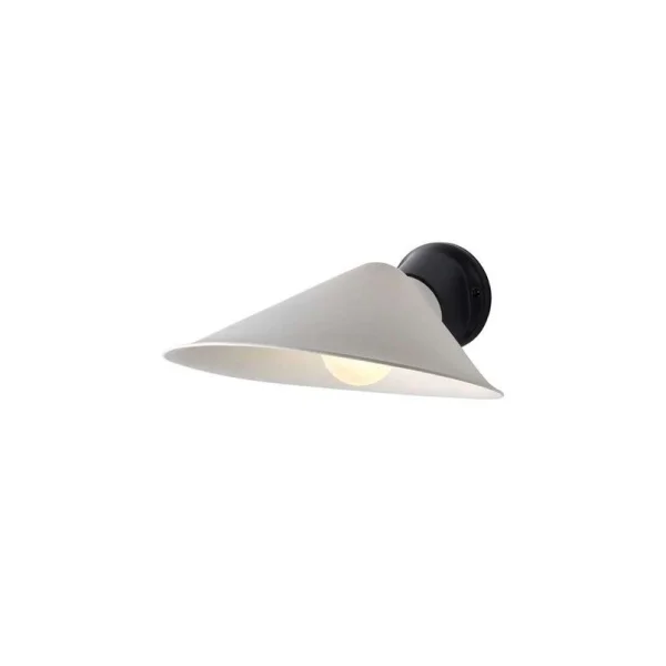 DCWéditions - Plume SW Wandleuchte Schwarz/Polycarbonate DCW
