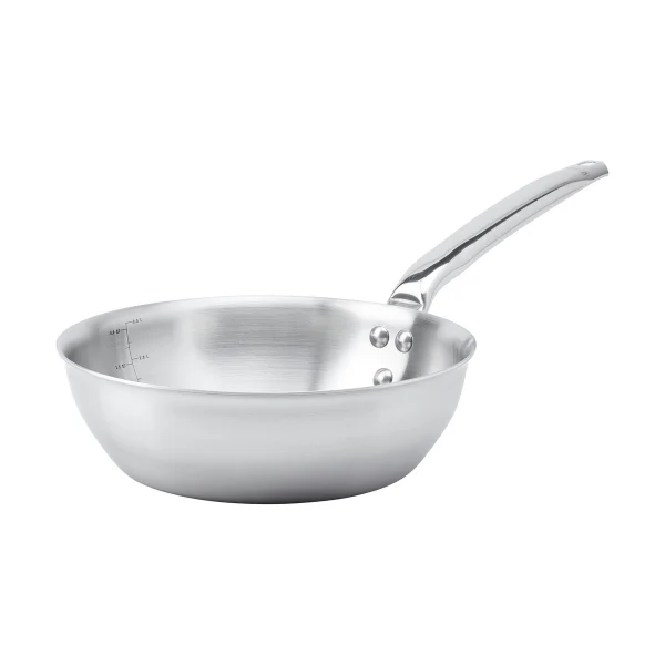 De Buyer Alchimy runde sautepfanne Edelstahl Ø24 cm