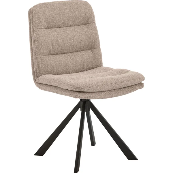 Dean Esszimmerstuhl Stoff beige.