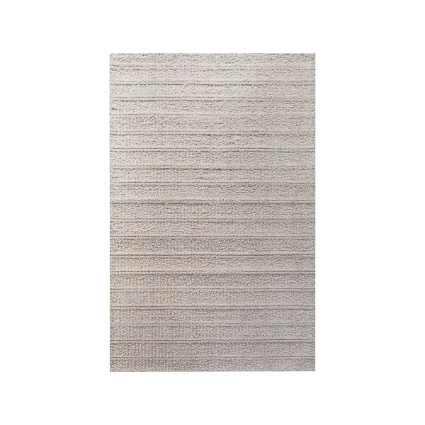 Dehli Teppich handgewebt 160x230cm offwhite.