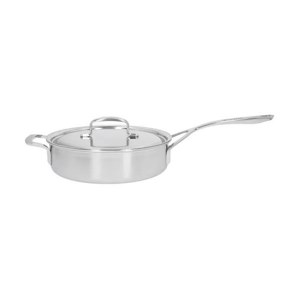 Demeyere 5-Plus Outdoor-Pfanne mit Deckel Edelstahl Ø24 cm