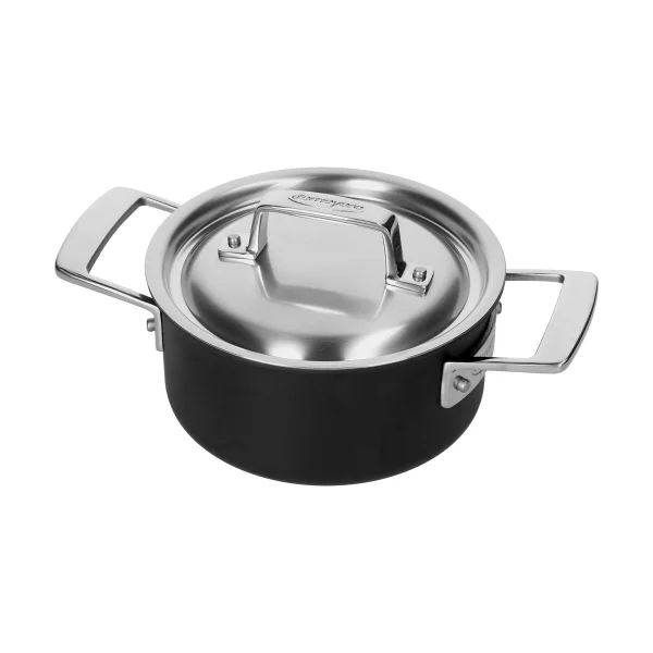Demeyere Demeyere Black 5 Kochtopf  5-ply Edelstahl 1,5 L
