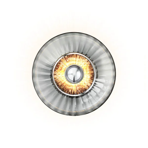 Design By Us New Wave Optic WandleuchteØ26 cm Rauch