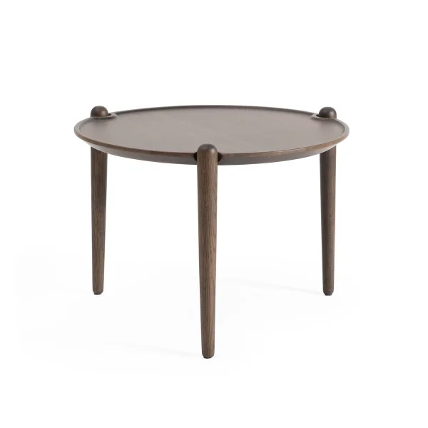 Design House Stockholm Aria Beistelltisch niedrig 37cm Dark oak