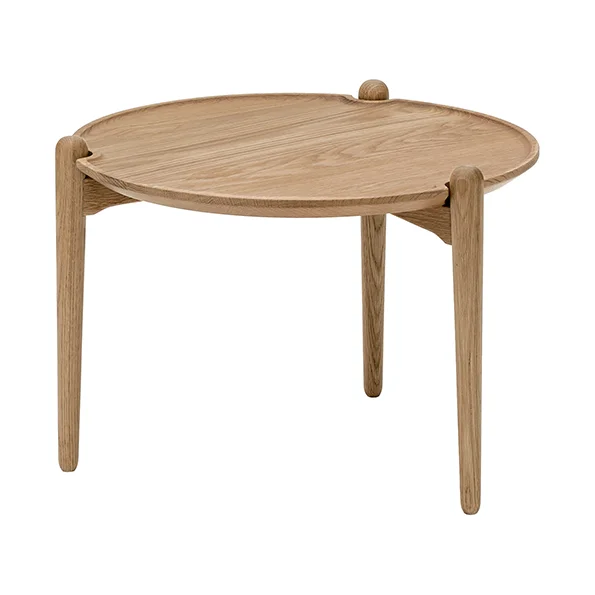 Design House Stockholm Aria Couchtisch Ø90 cm Eiche 30 cm