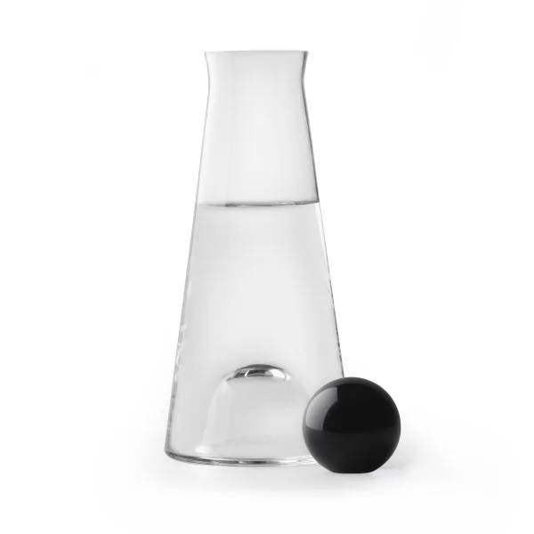 Design House Stockholm Fia Karaffe Schwarz/klar
