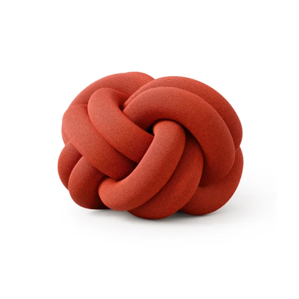 Design House Stockholm Knot Kissen Orange red