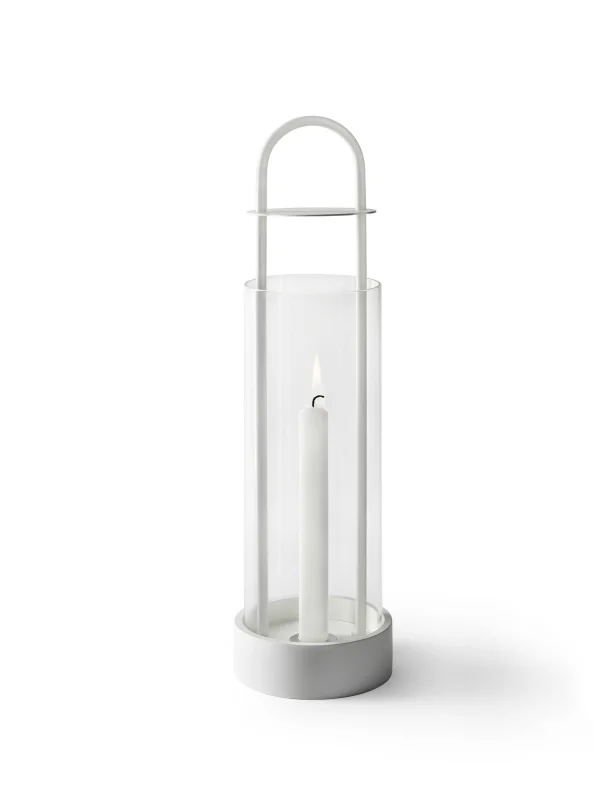 Design House Stockholm Lotus Windlicht Weiß