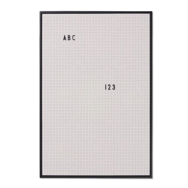 Design Letters Design Letters Message Board A2 Grau