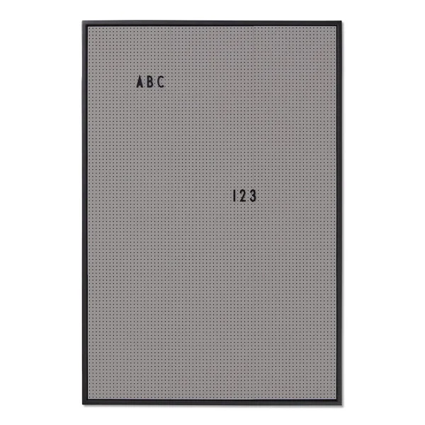 Design Letters Design Letters Message Board A2 Hell grau