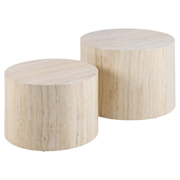 Dice Couchtisch Sätze beige.