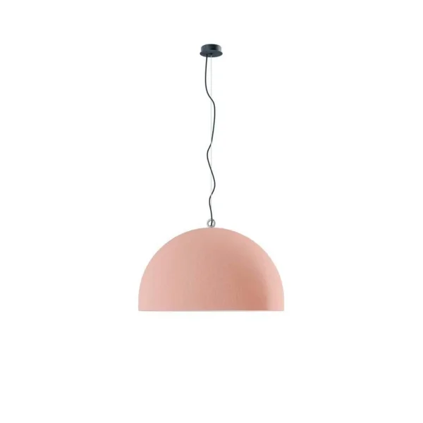 Diesel Living with Lodes - Diesel Living Urban Concrete Dome Pendelleuchte Ø80cm, pink