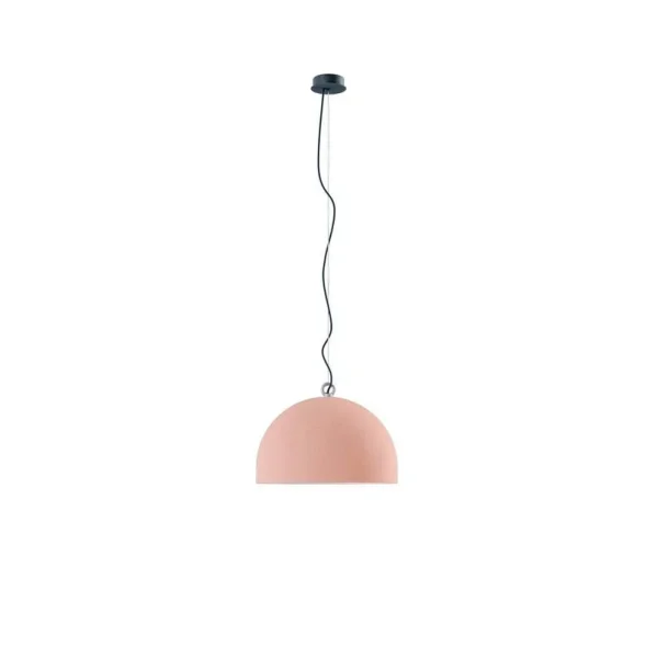 Diesel Living with Lodes - Urban Concrete Dome Hängelampe, Ø50cm, pink Diesel Living