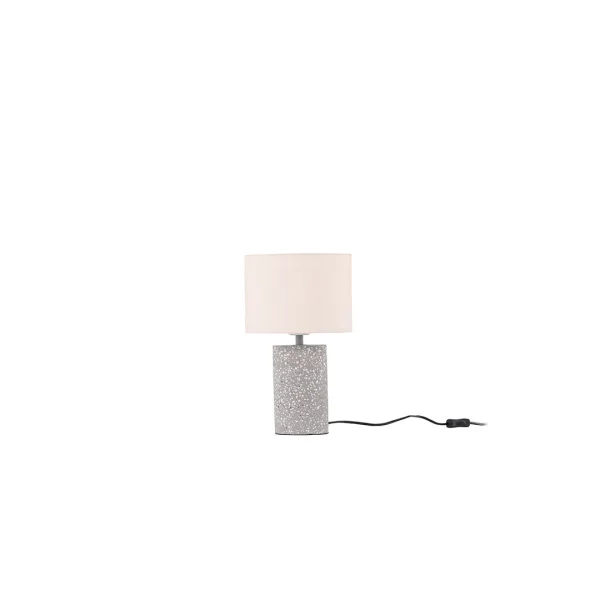 Dijon Beleuchtung Tischlampe 22x22x35cm Grau.