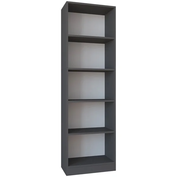 DilosXL Regal 5 Ablagen anthrazit.