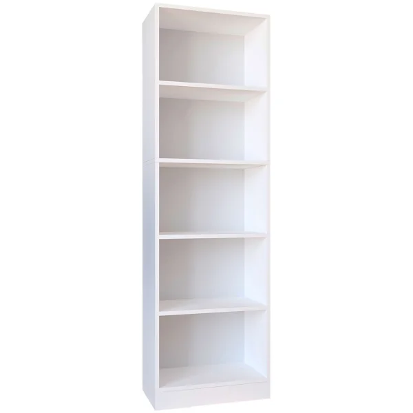 DilosXL Regal 5 Ablagen weiß.