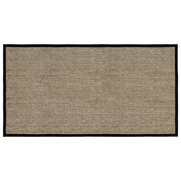 Dixie Jenny Sisal Fußabstreifer natur-schwarz 80x150 cm