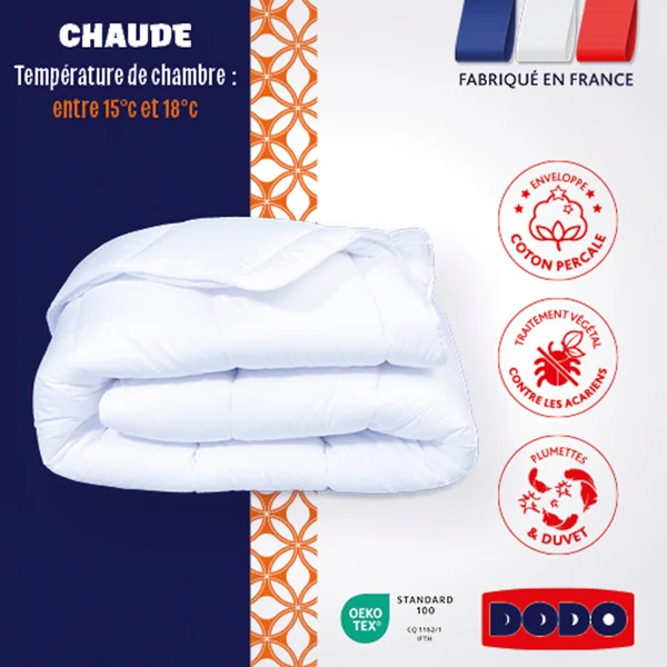DODO Warme Bettdecke - 50 % Entendaunen