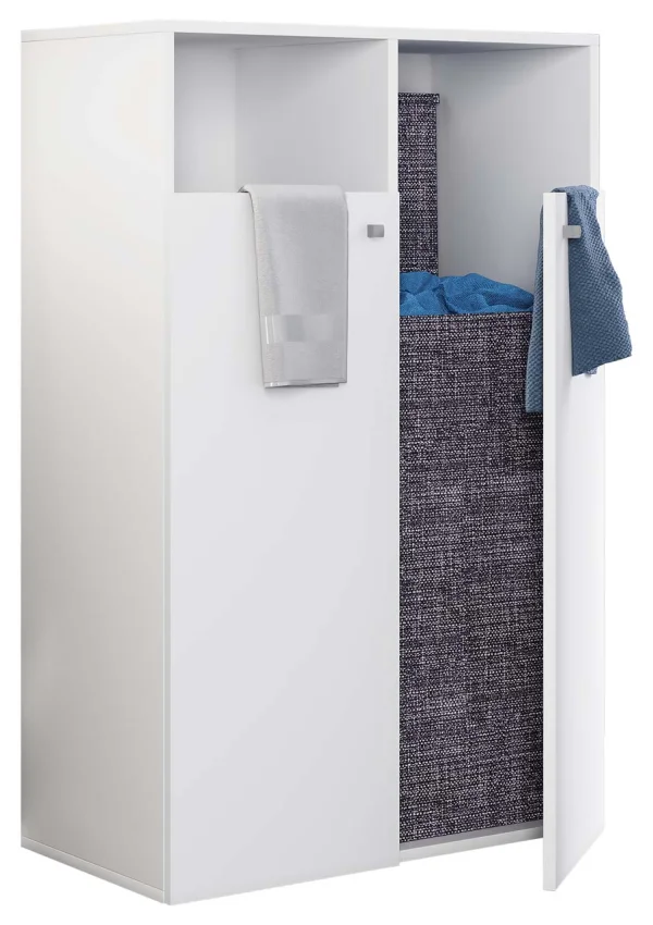 DresoXL Badschrank weiß.