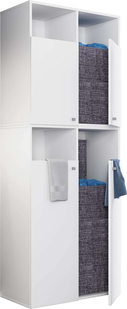 DresoXXL Badschrank weiß.