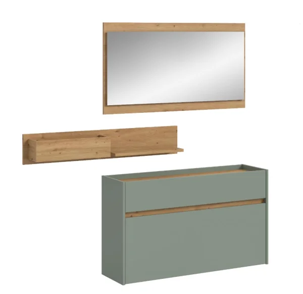 Drive Garderobenmöbel Set D8 Salbeidekor.