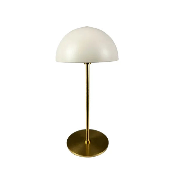 Dyberg Larsen - Along LED-Akku-Tischlampe, beige, Höhe 20 cm DybergLarsen