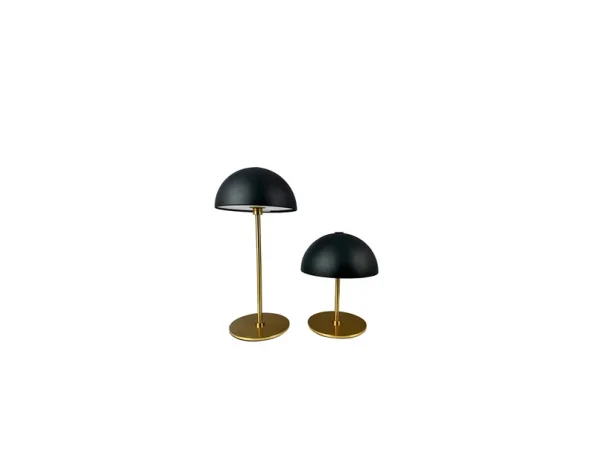 Dyberg Larsen - Along Portable Tischleuchte 2 pcs. Mini Black/Brass DybergLarsen