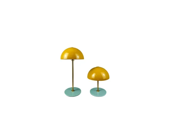 Dyberg Larsen - Along Portable Tischleuchte 2 pcs. Mini Curry/Turquise DybergLarsen