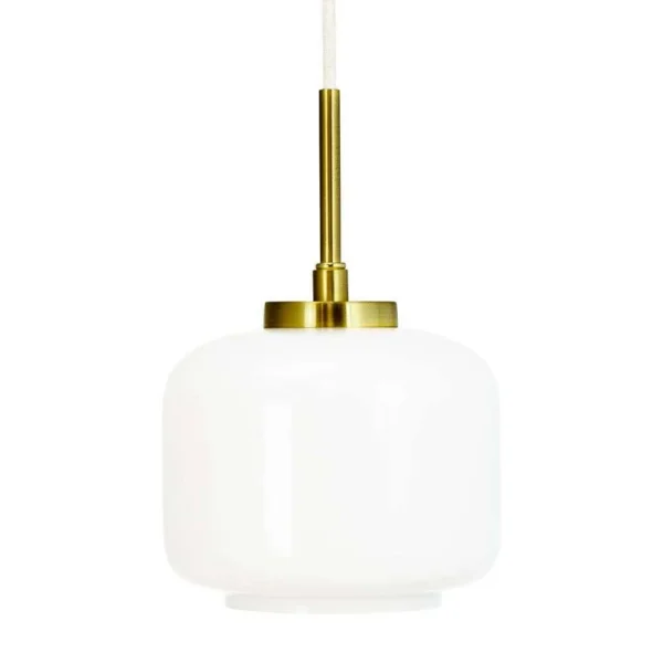 Dyberg Larsen - Arp Pendelleuchte Ø15 Opal/Brass DybergLarsen