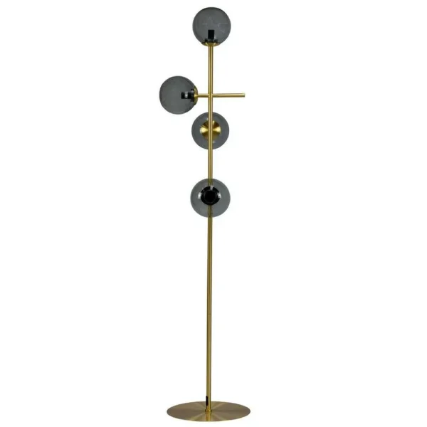 Dyberg Larsen - Como Stehleuchte smoke/brass DybergLarsen