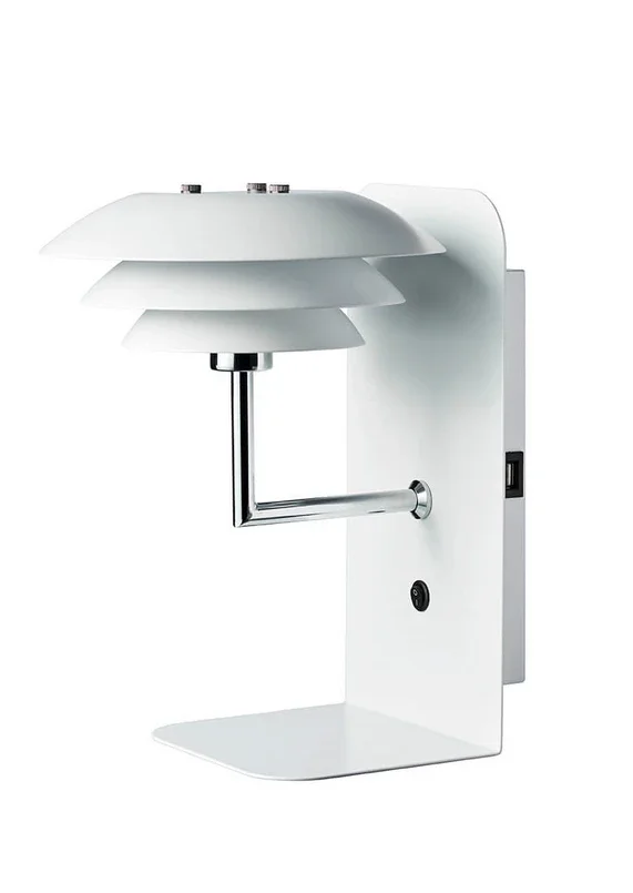 Dyberg Larsen - DL20 USB Regal Incl. Leuchte Weiß DybergLarsen