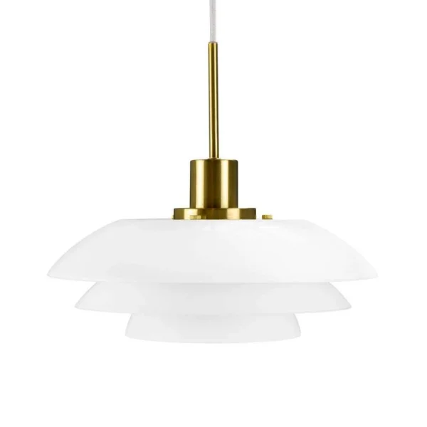 Dyberg Larsen - DL31 Pendelleuchte Opal/Brass DybergLarsen