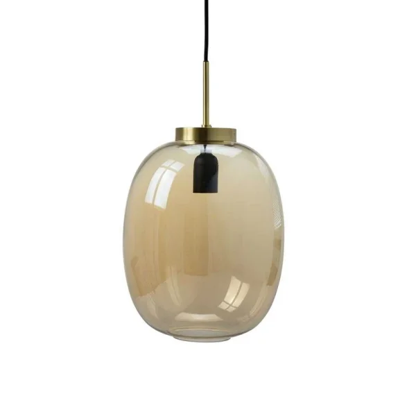Dyberg Larsen - DL39 Pendelleuchte Amber/Messing DybergLarsen