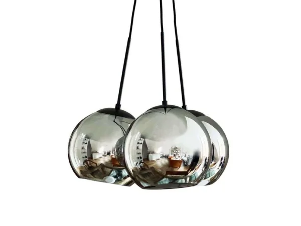 Dyberg Larsen - Harry 3 Pendelleuchte Smoke/Black DybergLarsen