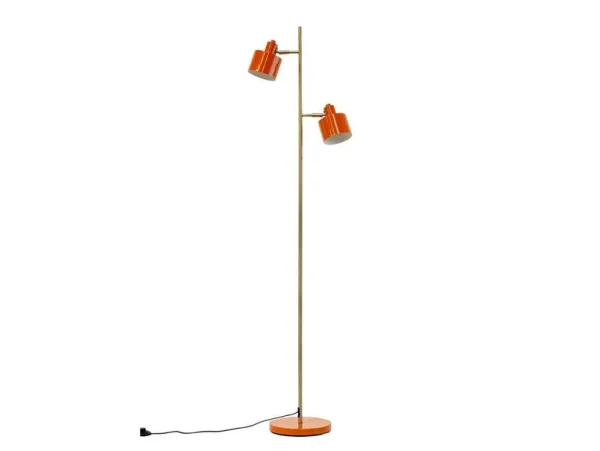 Dyberg Larsen - Ocean Stehleuchte Orange/Brass DybergLarsen