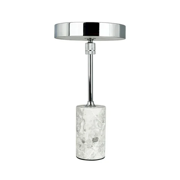 Dyberg Larsen - Starlight Portable Tischleuchte Chrom/Grau DybergLarsen