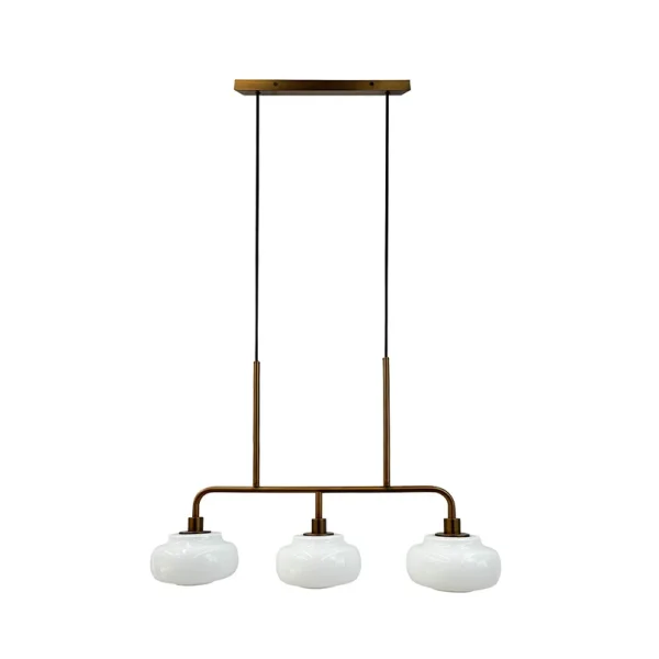 DybergLarsen - Ossett Pendelleuchte Opal/Bronze