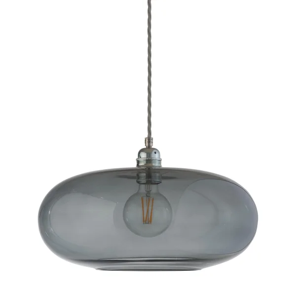 EBB & FLOW Horizon Pendelleuchte Ø 36cm Smokey grey