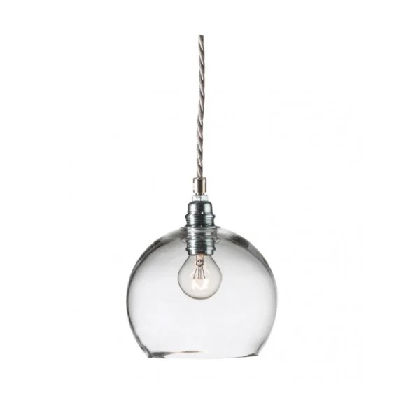 EBB & FLOW Rowan Pendelleuchte S Ø 15,5cm Transparent