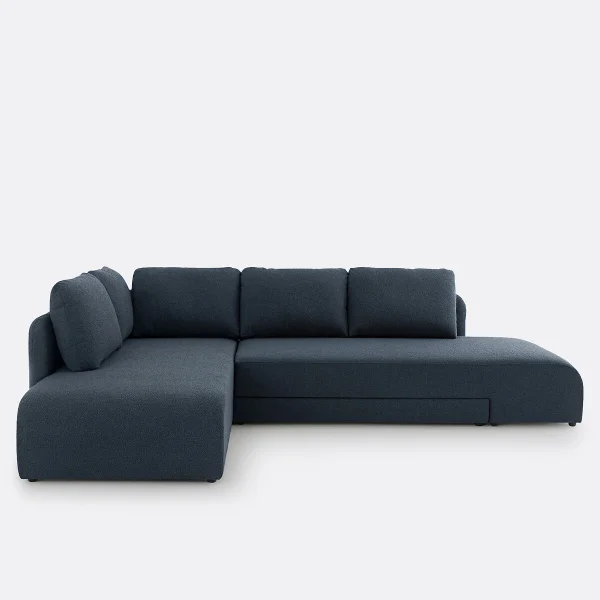 Eckschlafsofa Gina, Bouclé