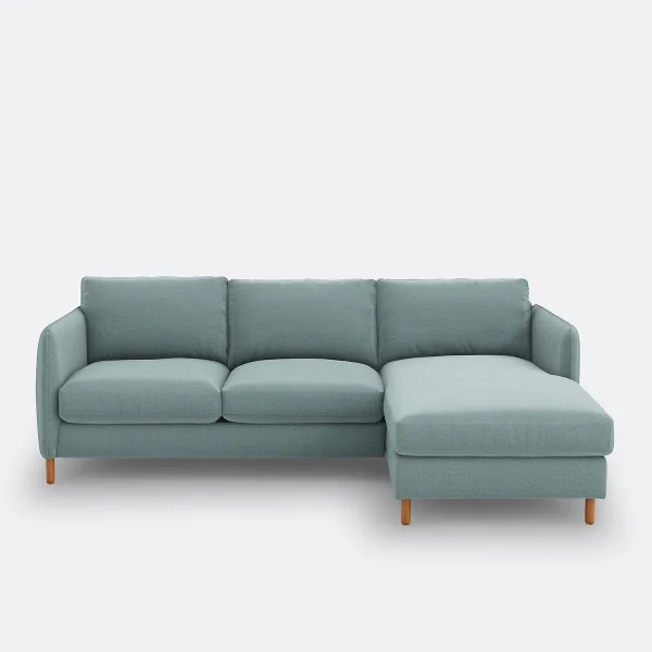 Eckschlafsofa Loméo, Polyester