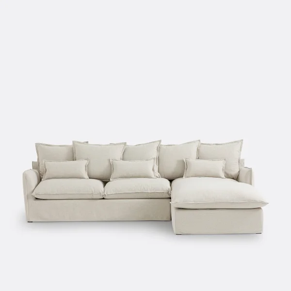 Eckschlafsofa Odna, Polyester